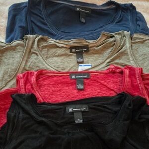 Women's Black, Red, Olive, and Navy Tanks